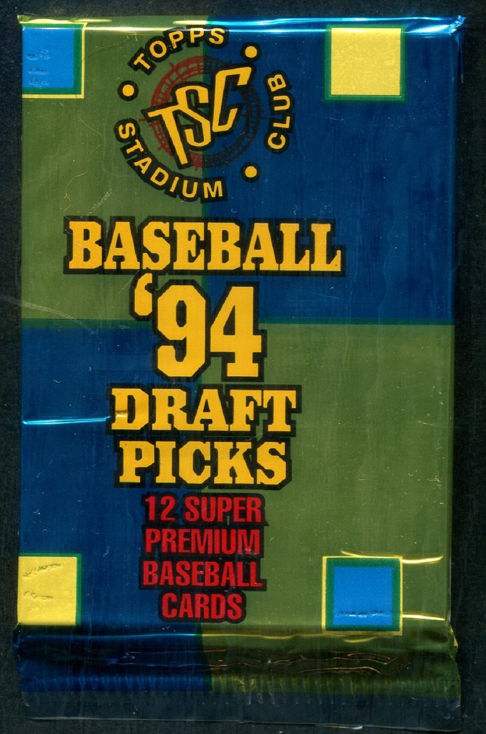 1994 Topps Stadium Club Baseball Unopened Draft Picks Pack (12)