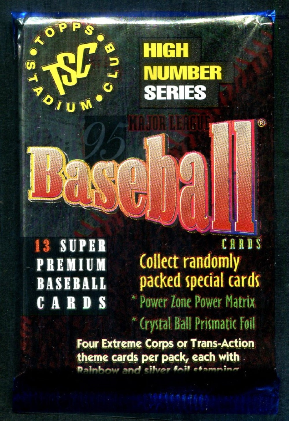 1995 Topps Stadium Club Baseball Unopened High Number Series Pack (13)