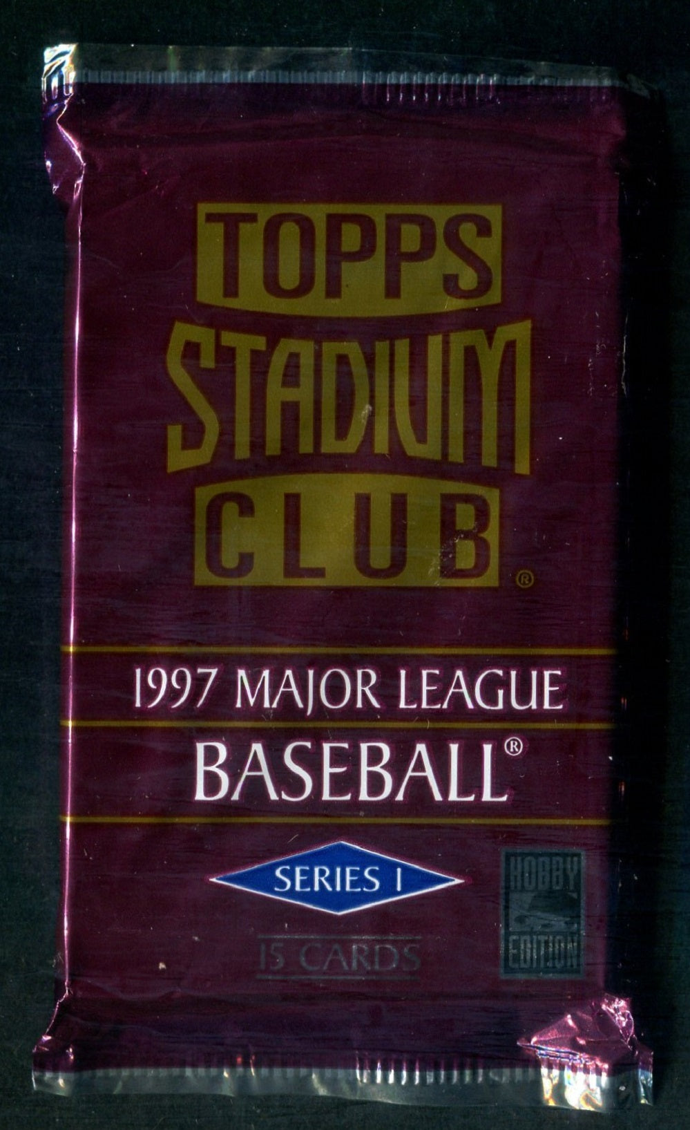 1997 Topps Stadium Club Baseball Unopened Series 1 Jumbo Pack (Hobby) (15)