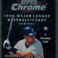 1999 Topps Chrome Baseball Unopened Series 1 Pack (Hobby) (4)