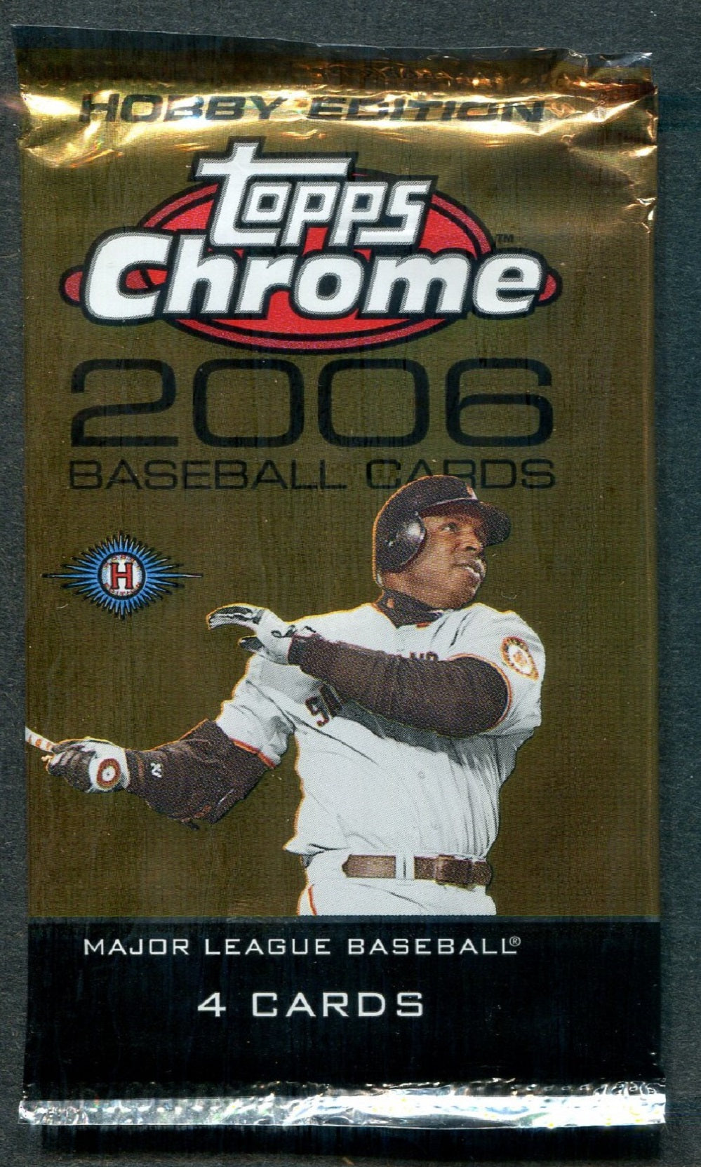 2006 Topps Chrome Baseball Unopened Pack (Hobby) (4)