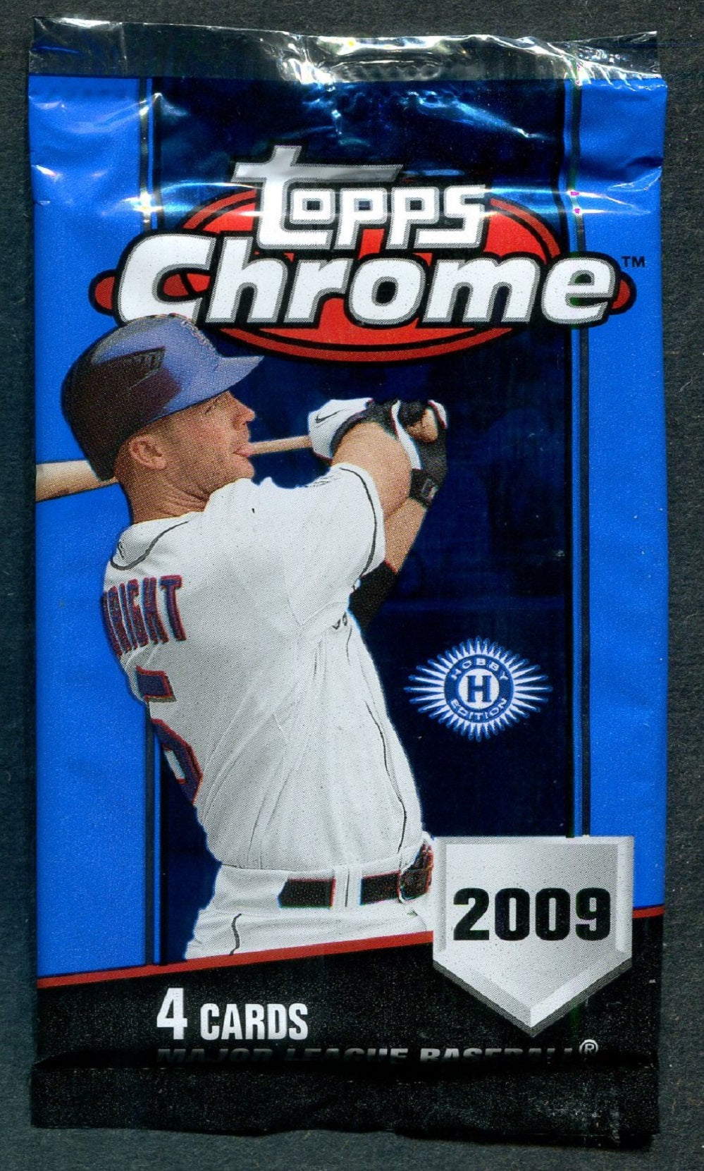 2009 Topps Chrome Baseball Unopened Pack (Hobby) (4)