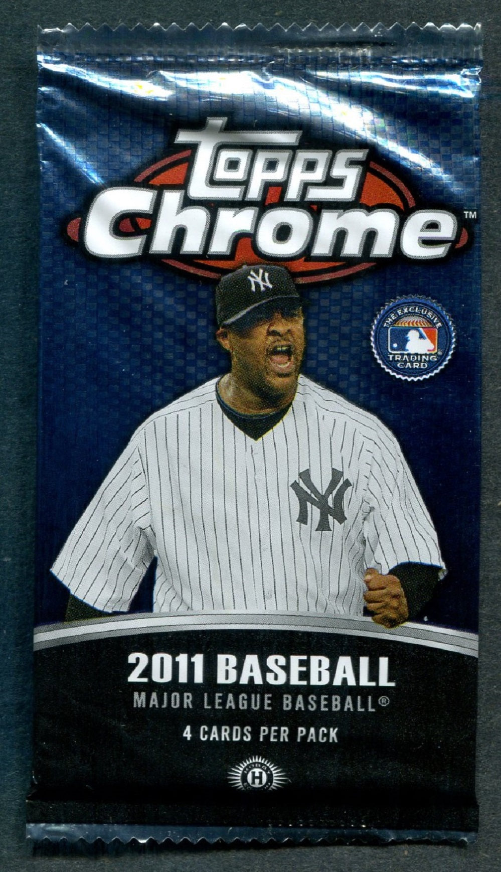 2011 Topps Chrome Baseball Unopened Pack (Hobby) (4)