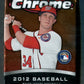 2012 Topps Chrome Baseball Unopened Pack (Hobby) (4)