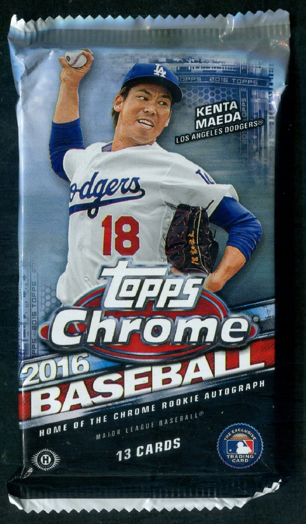 2016 Topps Chrome Baseball Unopened Jumbo Pack (Hobby) (13)