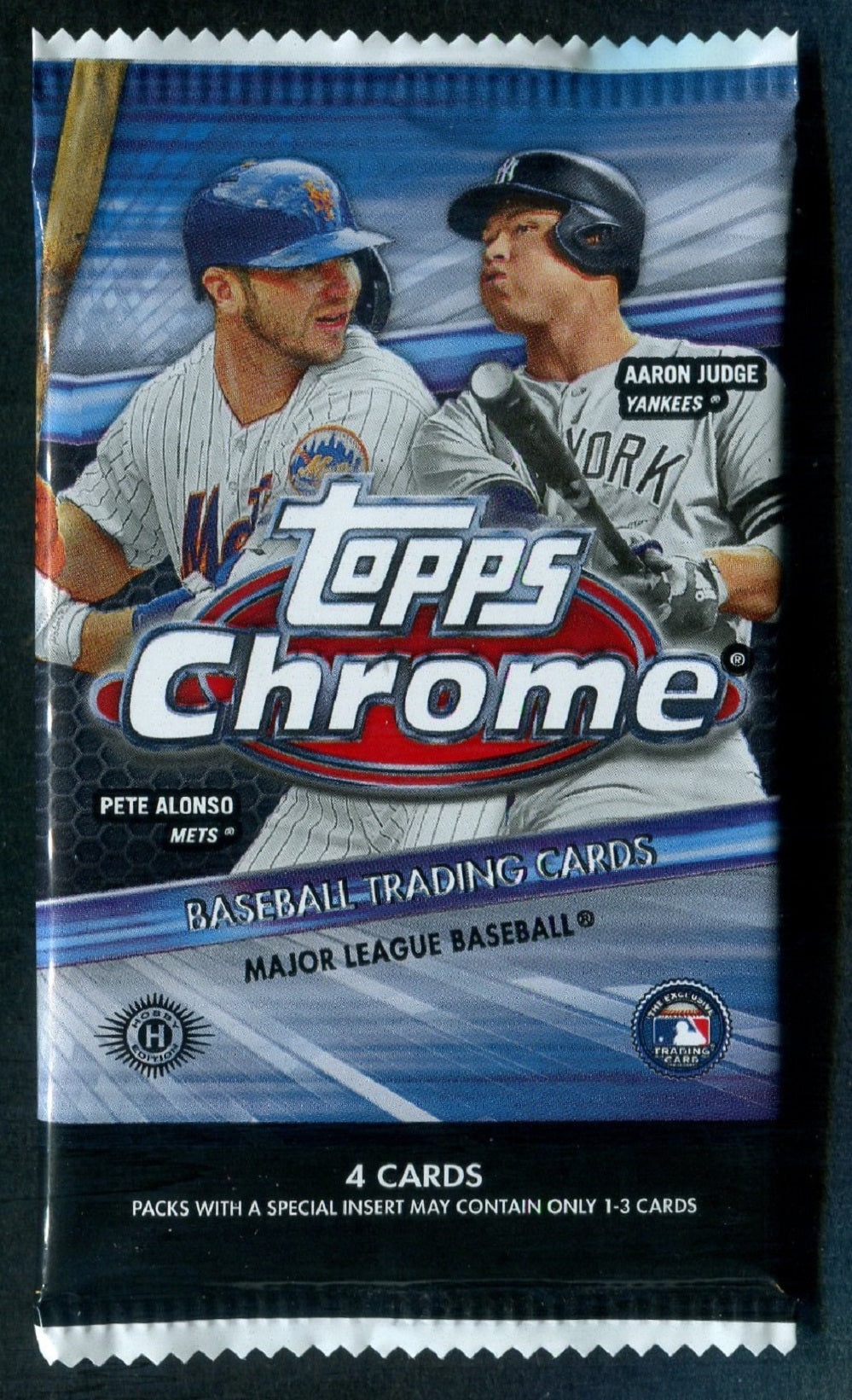 2020 Topps Chrome Baseball Unopened Pack (Hobby) (4)