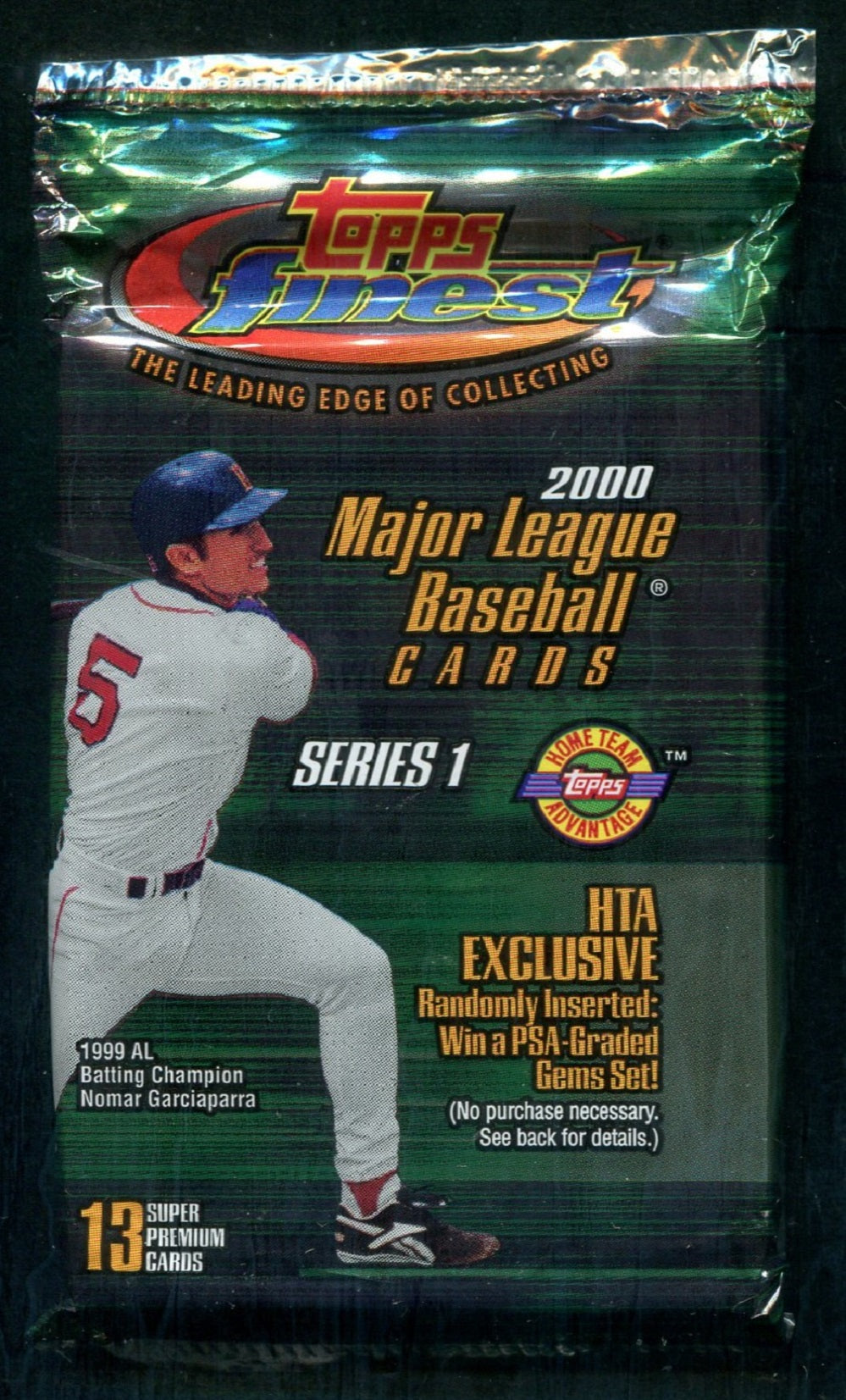 2000 Topps Finest Baseball Unopened Series 1 Jumbo Pack (HTA) (13)