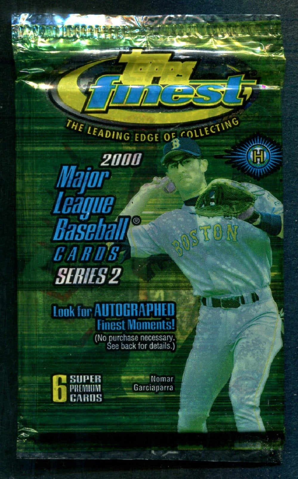 2000 Topps Finest Baseball Unopened Series 2 Pack (Hobby) (6)