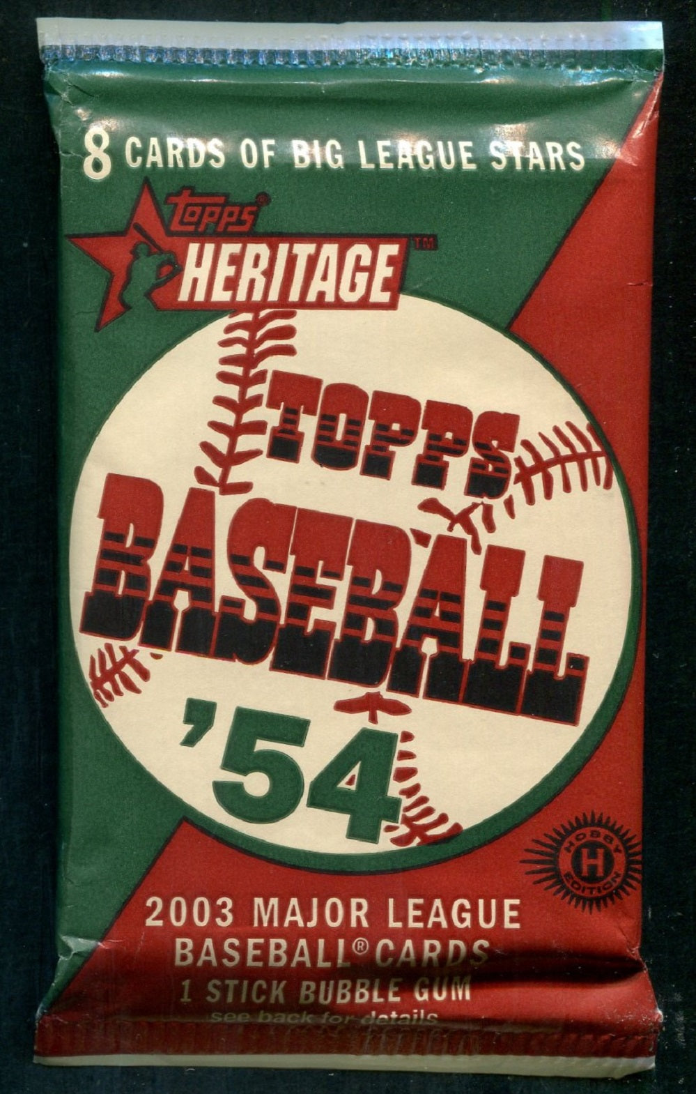 2003 Topps Heritage Baseball Unopened Pack (Hobby) (8)