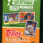 2009 Topps Heritage Baseball Unopened High Number Series Pack (Hobby) (8)