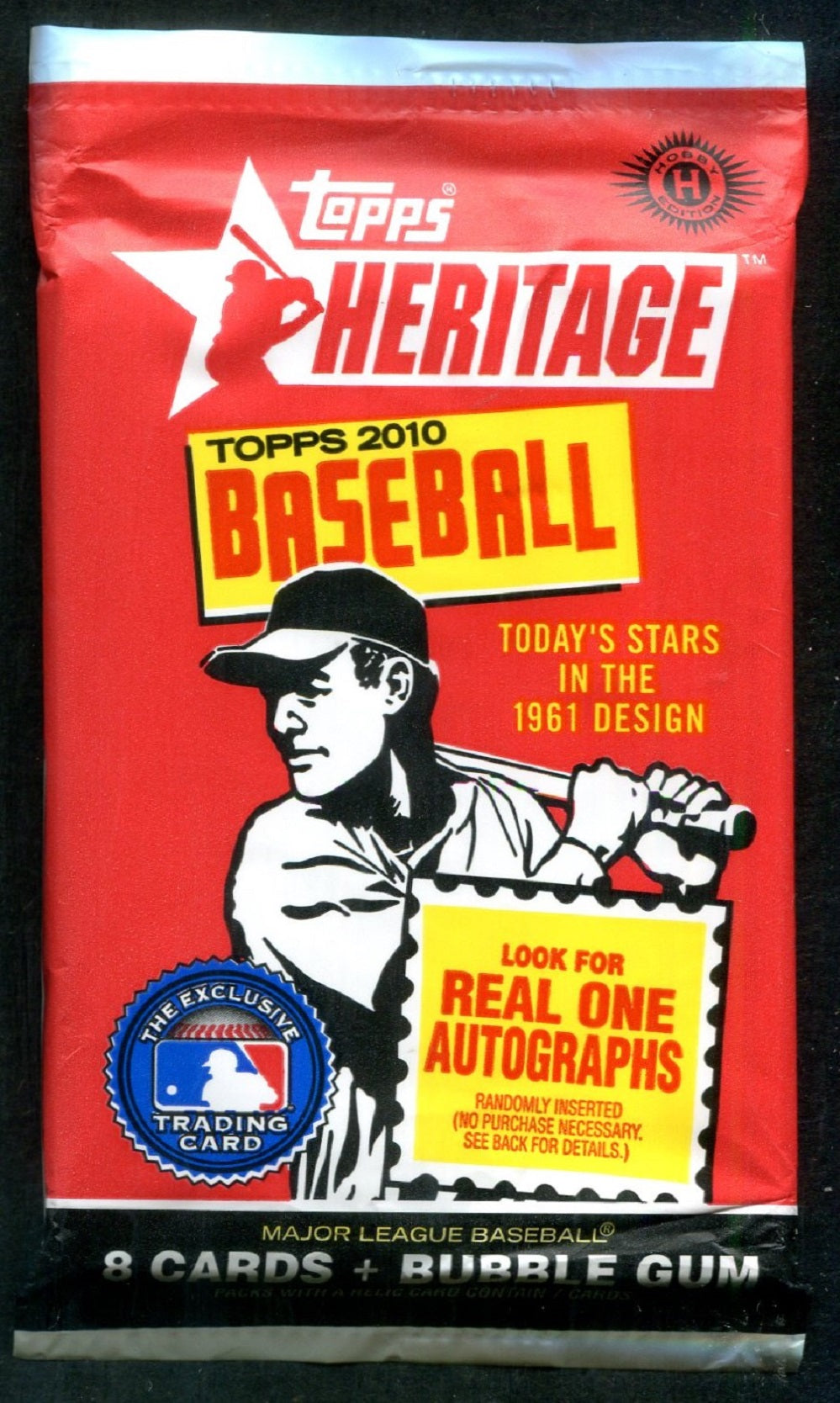 2010 Topps Heritage Baseball Unopened Pack (Hobby) (8)