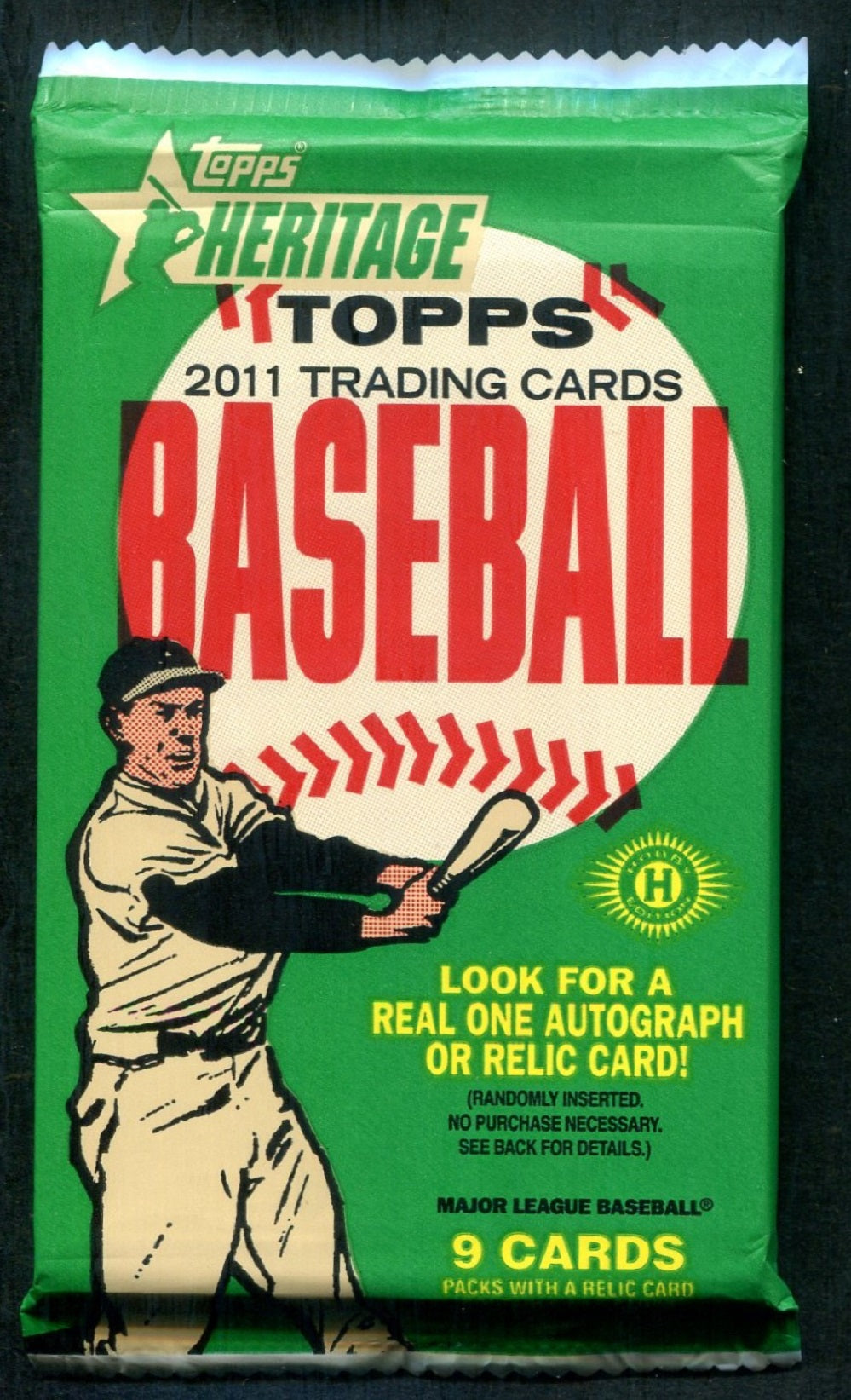 2011 Topps Heritage Baseball Unopened Pack (Hobby) (9)