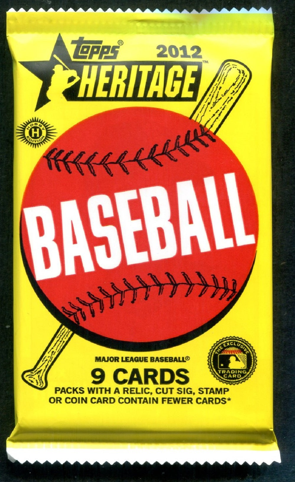 2012 Topps Heritage Baseball Unopened Pack (Hobby) (9)