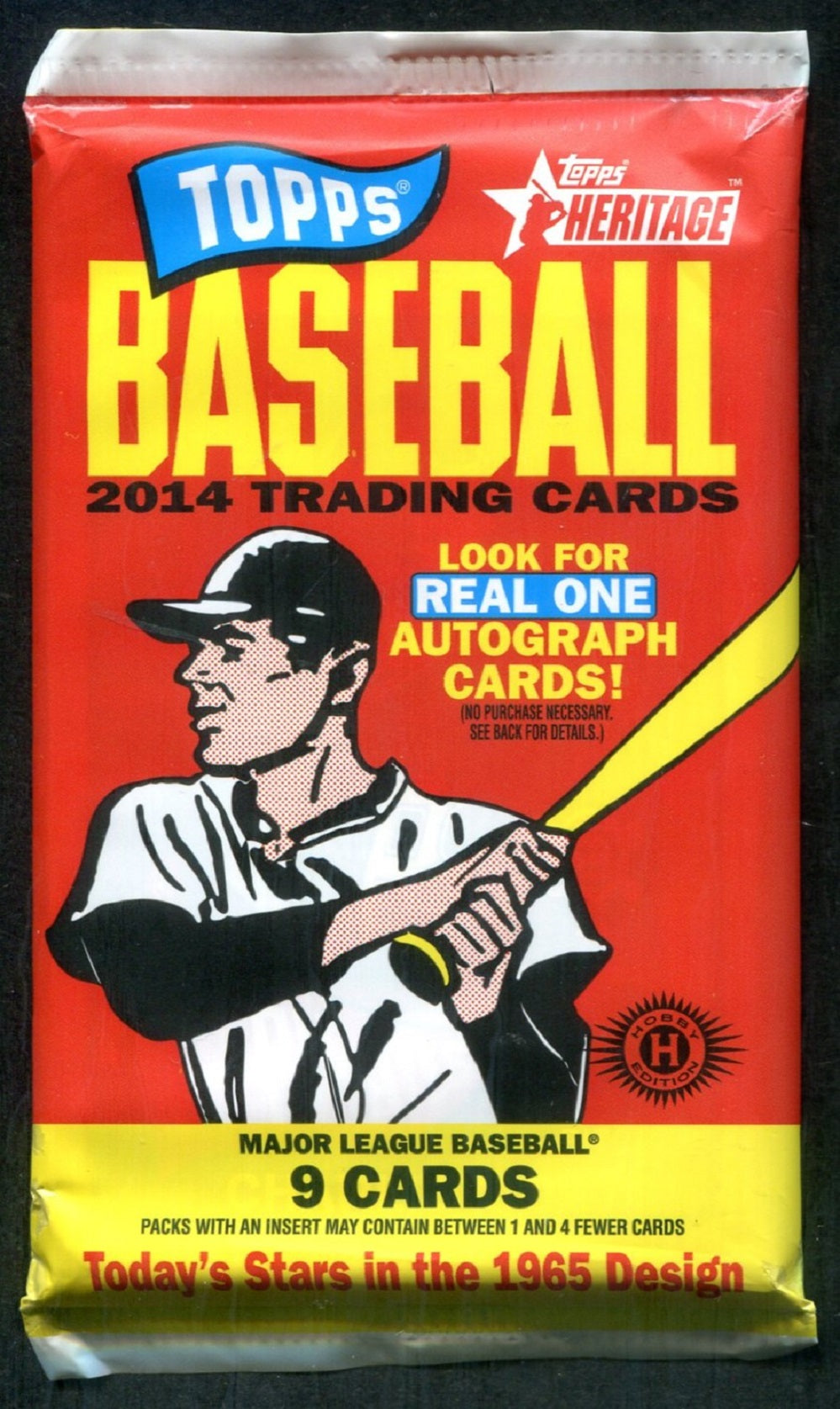 2014 Topps Heritage Baseball Unopened Pack (Hobby) (9)