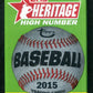 2015 Topps Heritage Baseball Unopened High Number Series Pack (Hobby) (9)