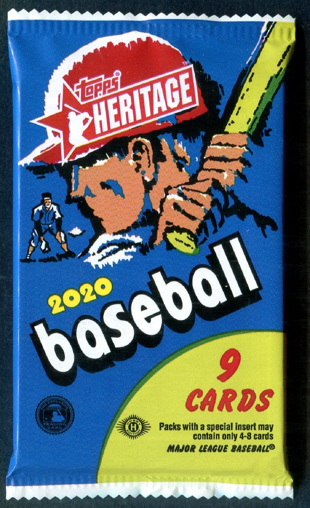 2020 Topps Heritage Baseball Unopened Pack (Hobby) (9)