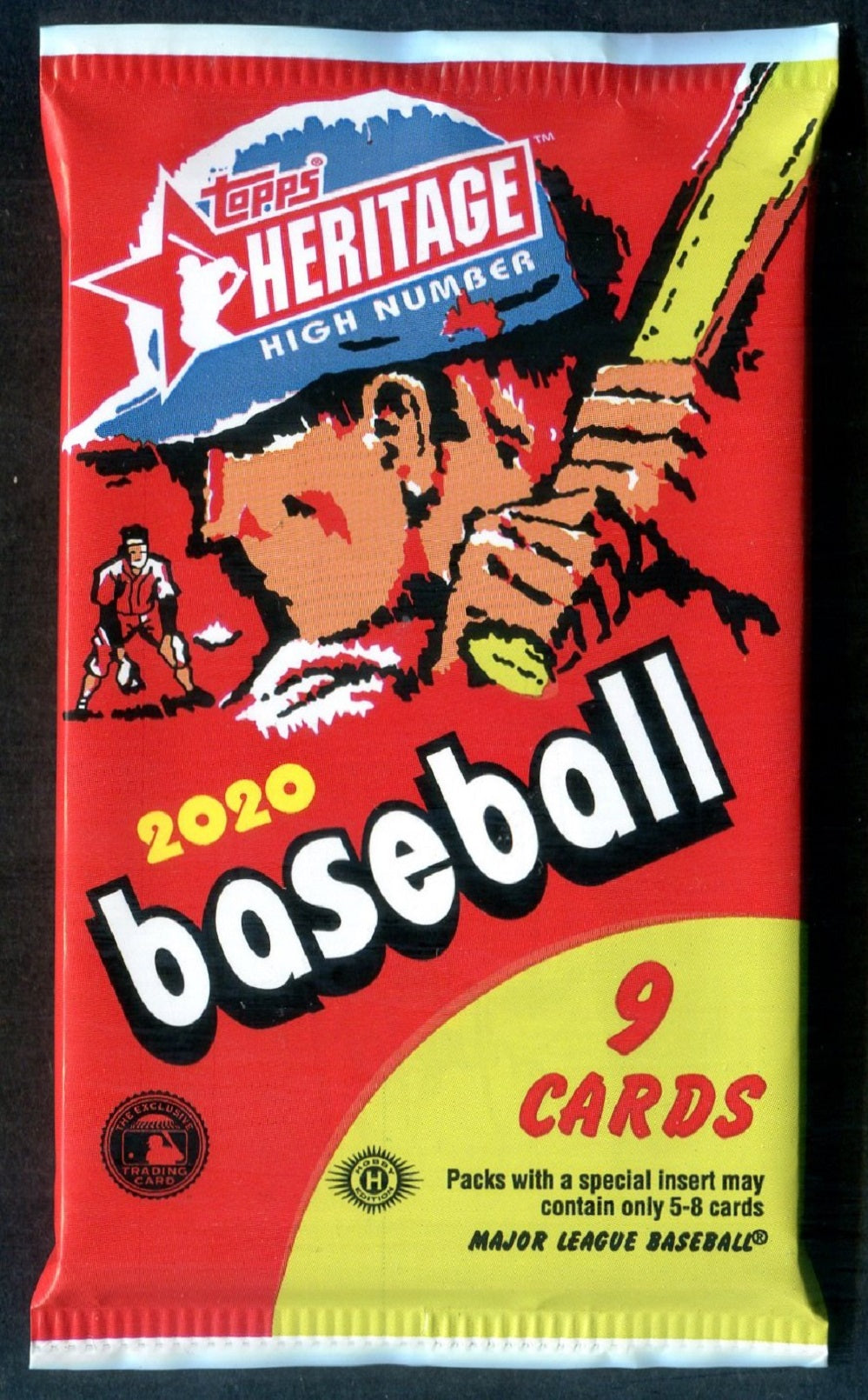 2020 Topps Heritage Baseball Unopened High Number Series Pack (Hobby) (9)