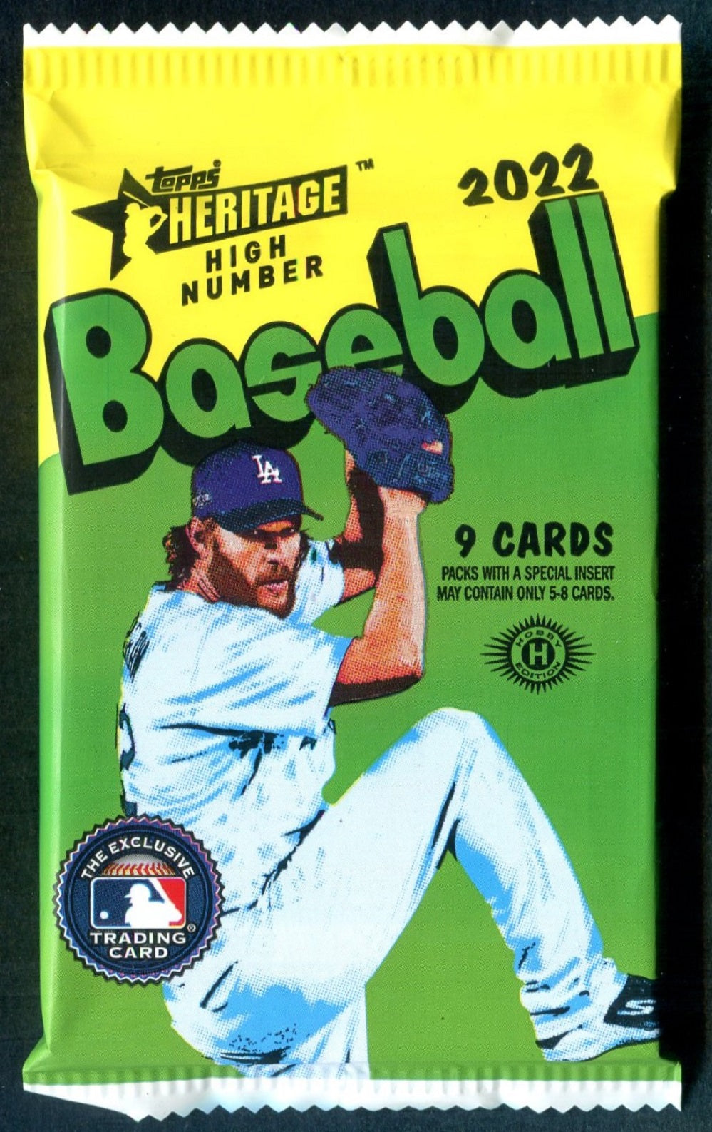 2022 Topps Heritage Baseball Unopened High Number Series Pack (Hobby) (9)