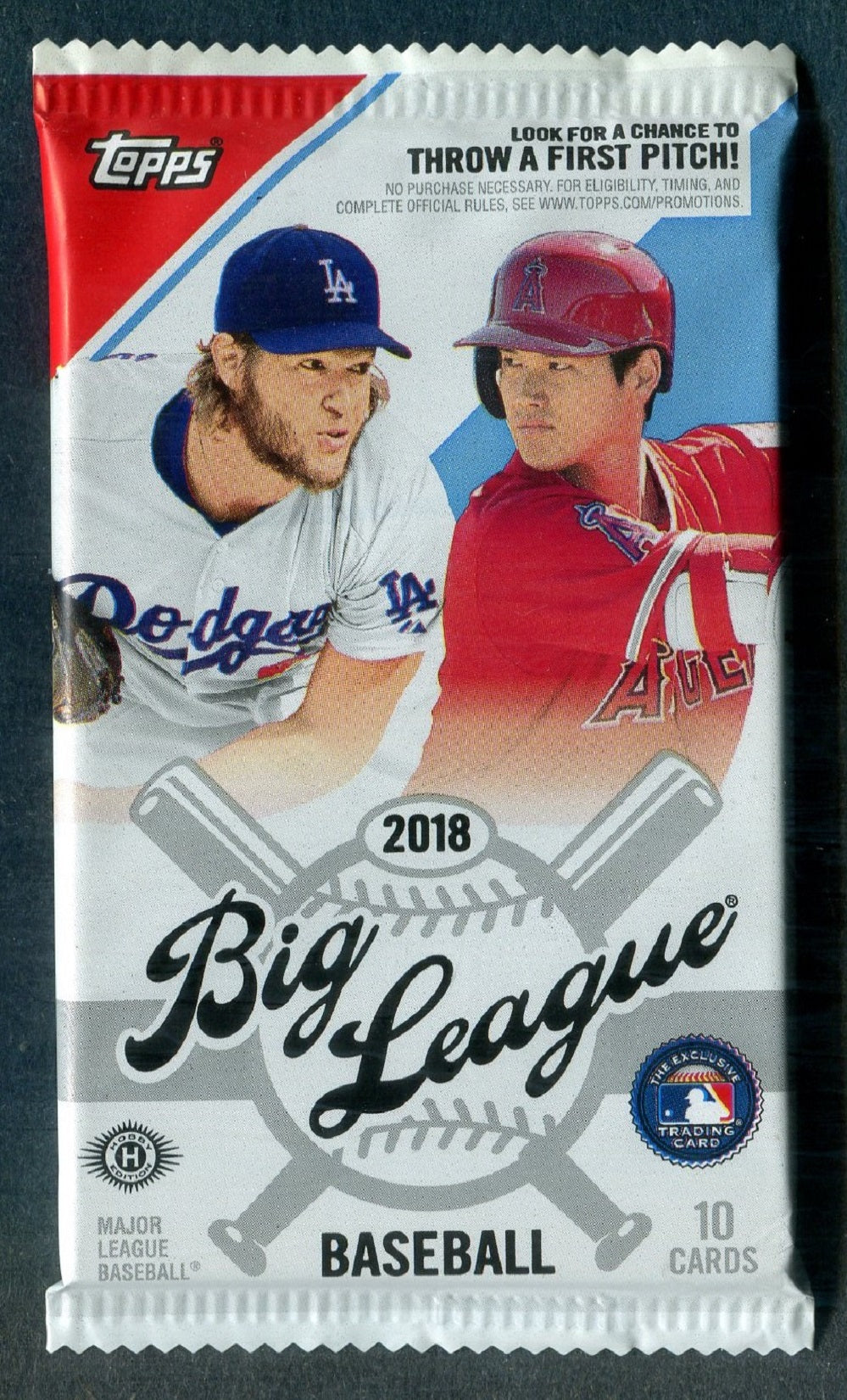 2018 Topps Big League Baseball Unopened Pack (Hobby) (10)