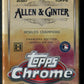 2020 Topps Chrome Allen & Ginter Baseball Unopened Pack (Hobby) (4)