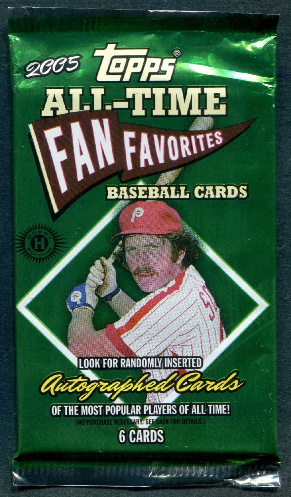 2005 Topps All Time Fan Favorites Baseball Unopened Pack (Hobby) (6)