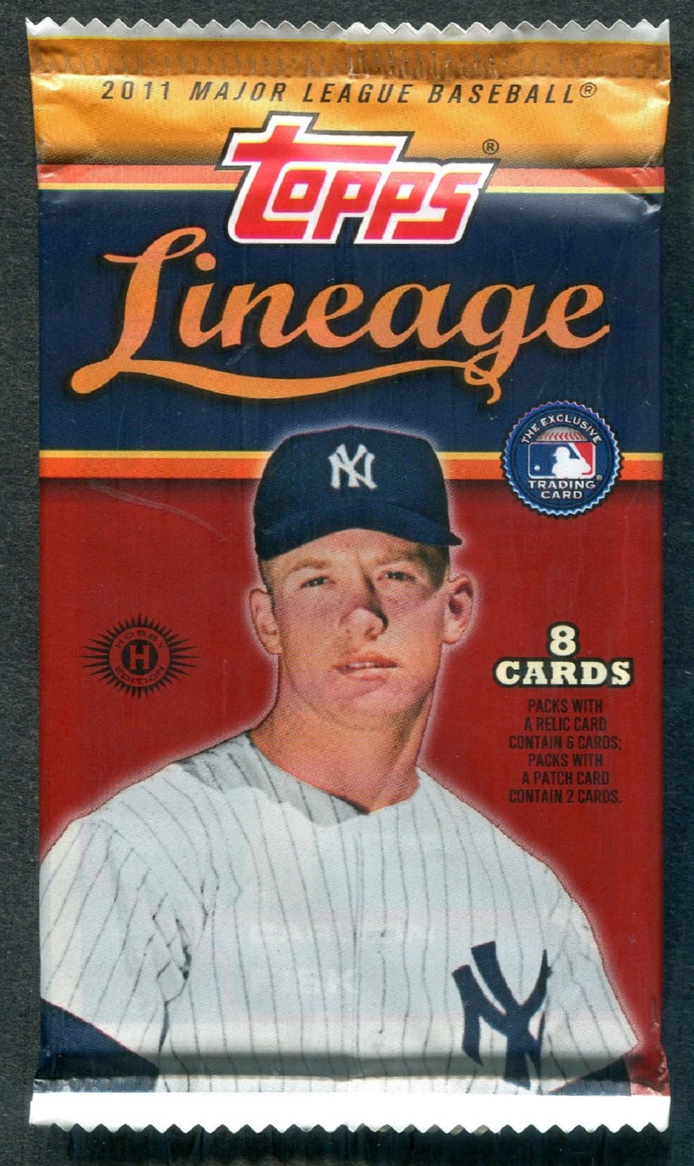 2011 Topps Lineage Baseball Unopened Pack (Hobby) (8)