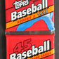 1993 Topps Baseball Unopened Series 2 Rack Pack (45)