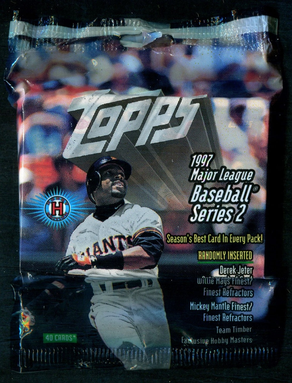 1997 Topps Baseball Unopened Series 2 Jumbo Pack (Hobby) (40)