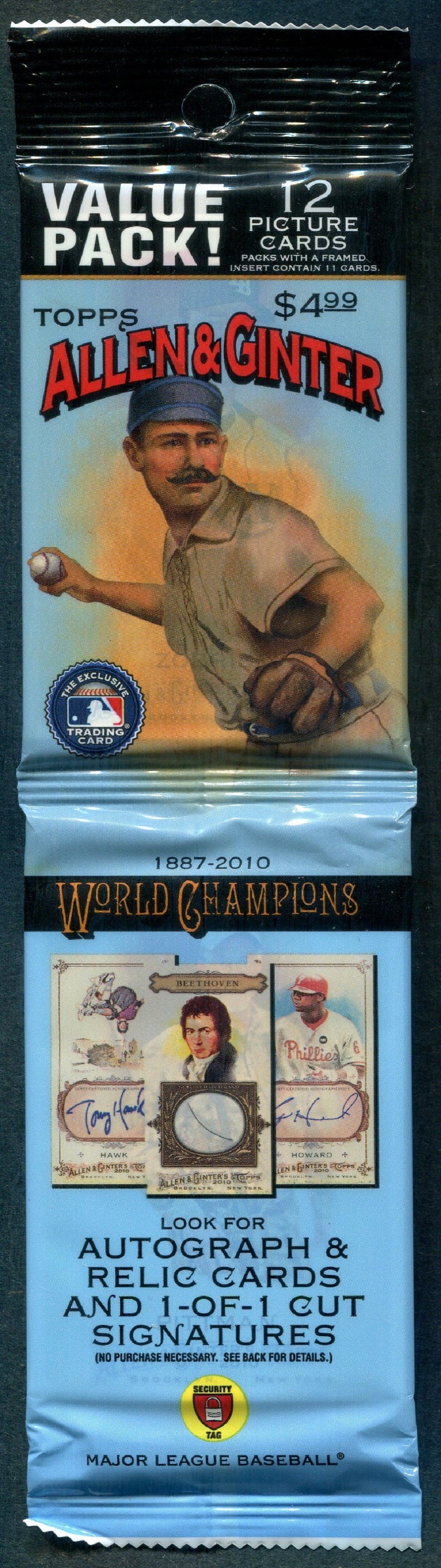 2010 Topps Allen & Ginter Baseball Unopened Value Hanger Pack (12)