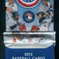 2013 Topps Opening Day Baseball Unopened Jumbo Hanger Pack (27)