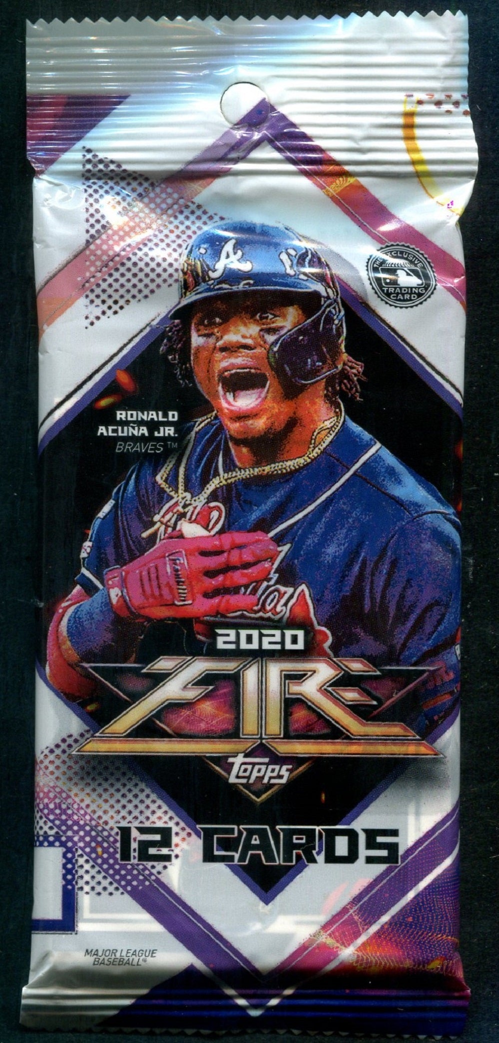 2020 Topps Fire Baseball Unopened Hanger Pack (12)