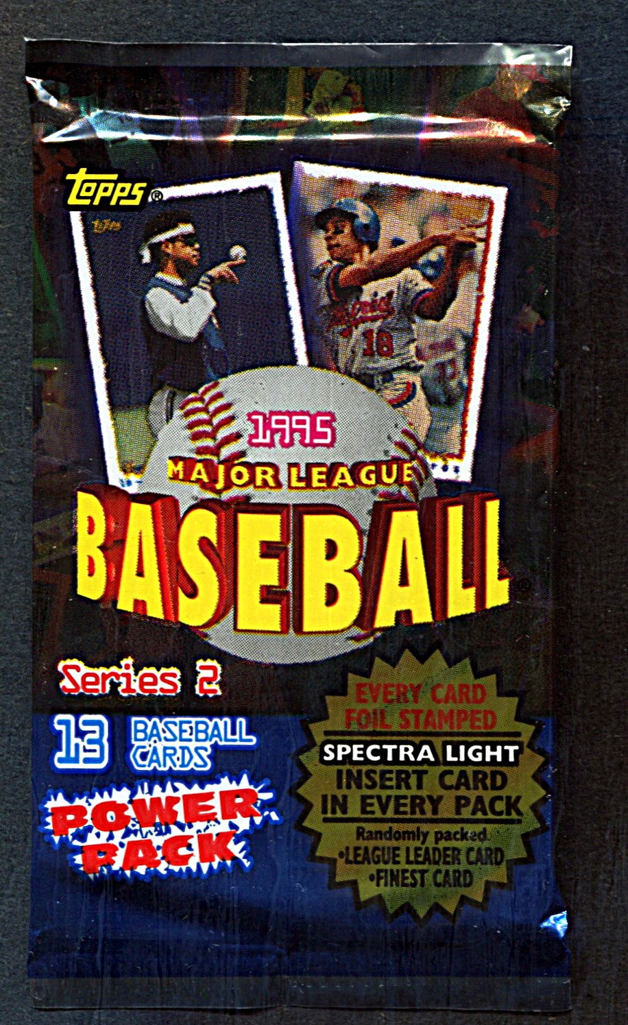 1995 Topps Baseball Unopened Series 2 Pack (Retail) (13)