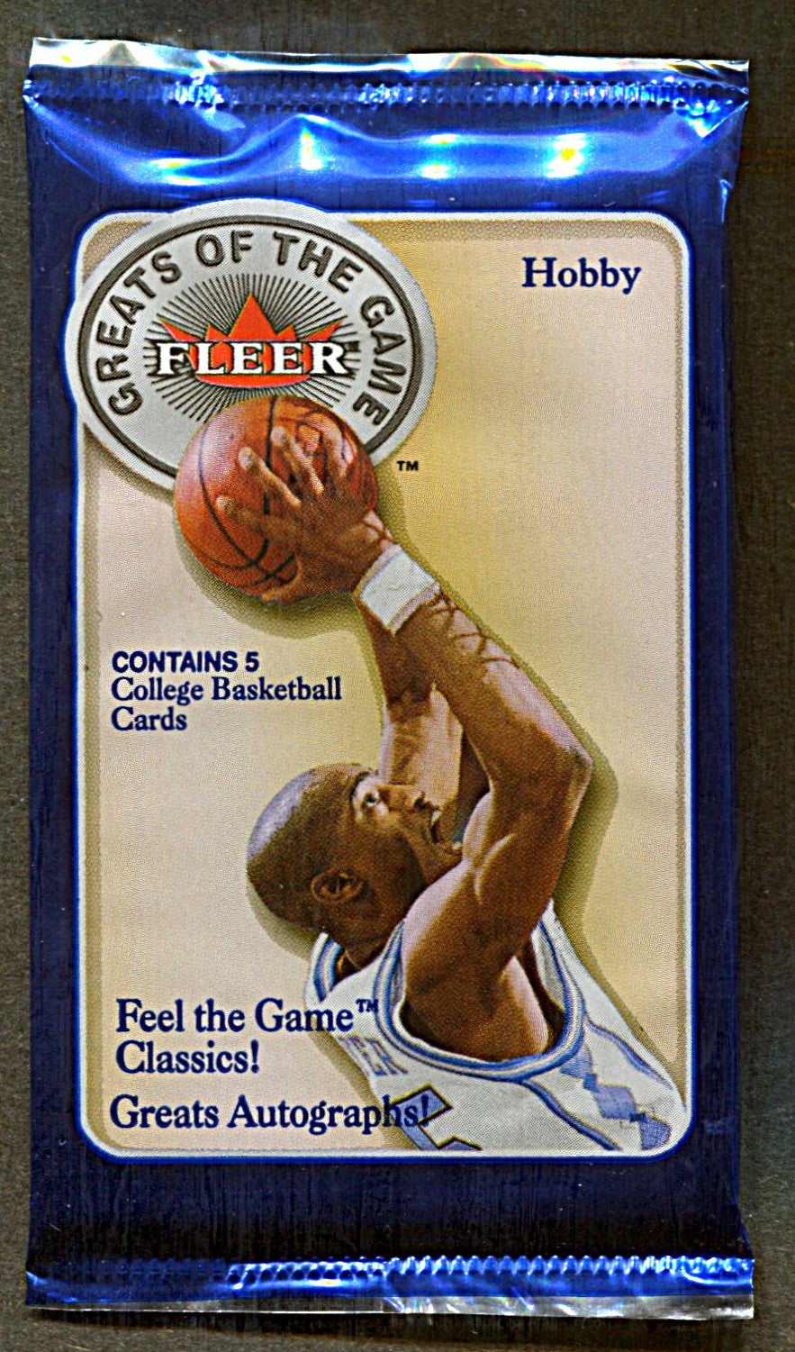 2001/02 Fleer Greats of the Game Basketball Unopened Pack (Hobby) (5)