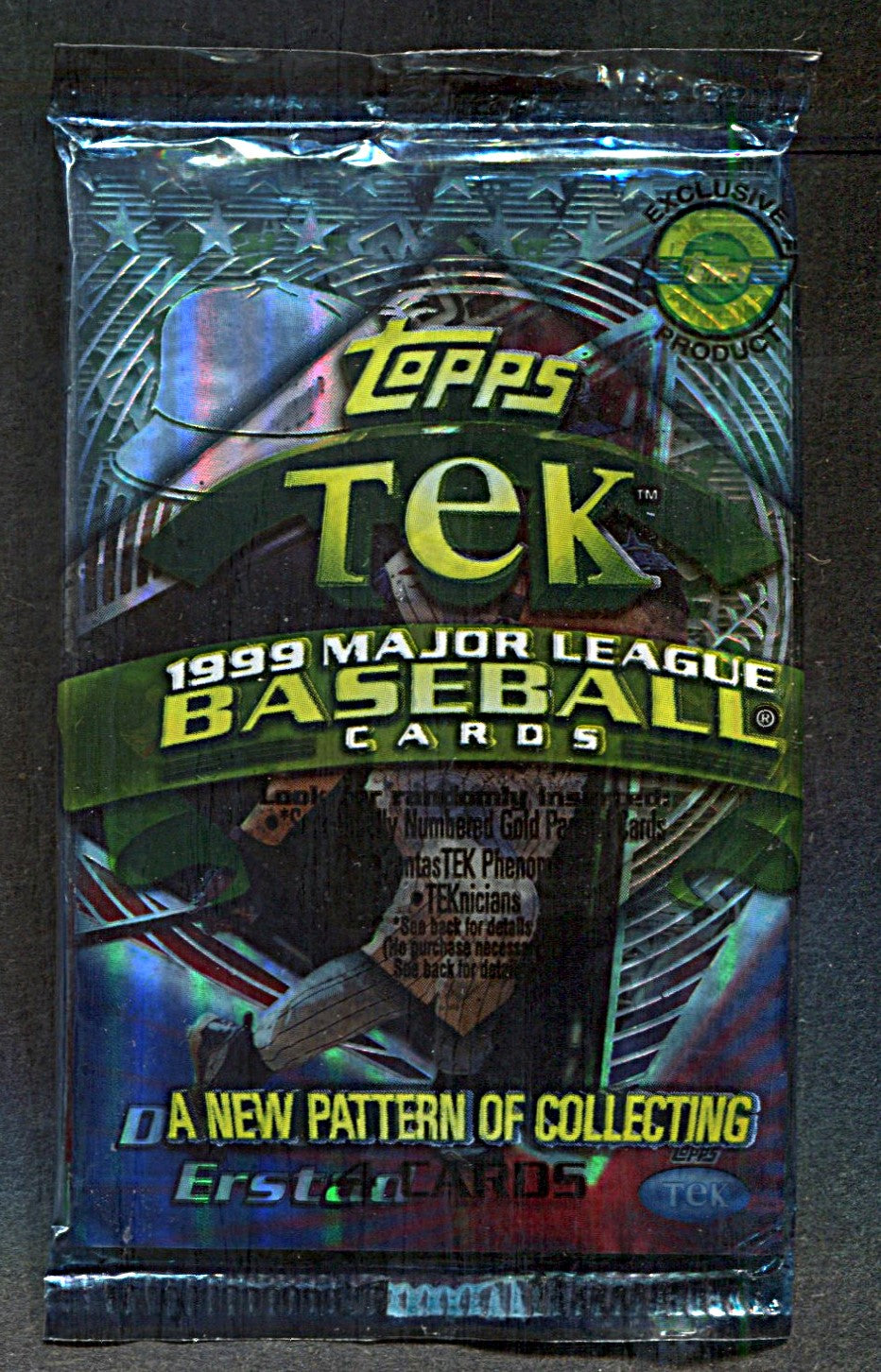 1999 Topps Tek Baseball Unopened Pack (HTA) (4)