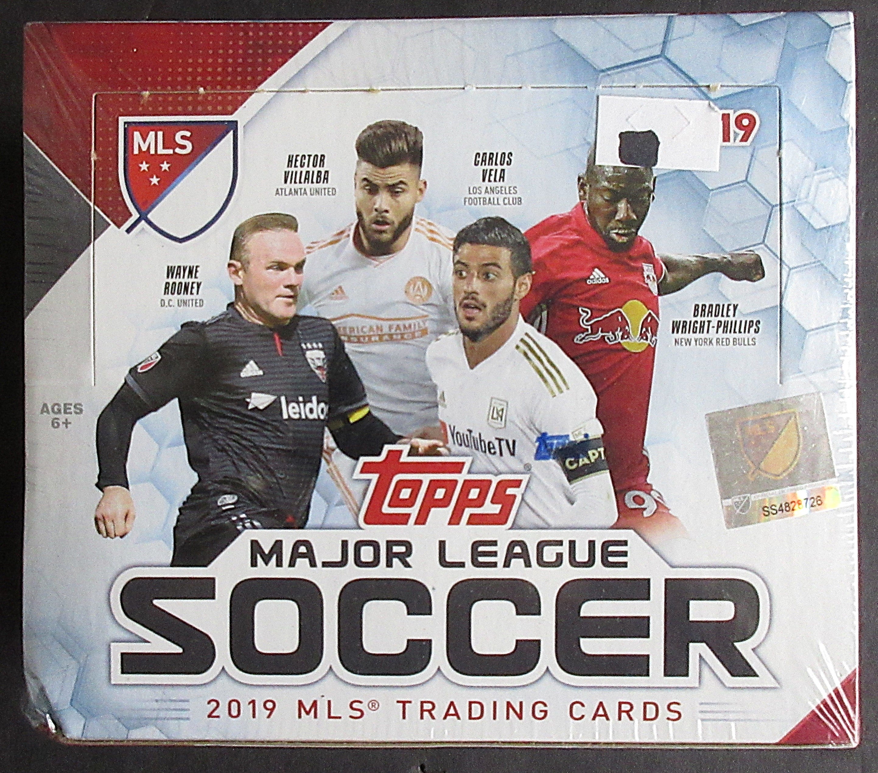 2019 Topps MLS Major League Soccer Box (Retail) (24/6)