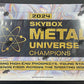 2024 Upper Deck Skybox Metal Universe Champions Box (Hobby) (15/7)