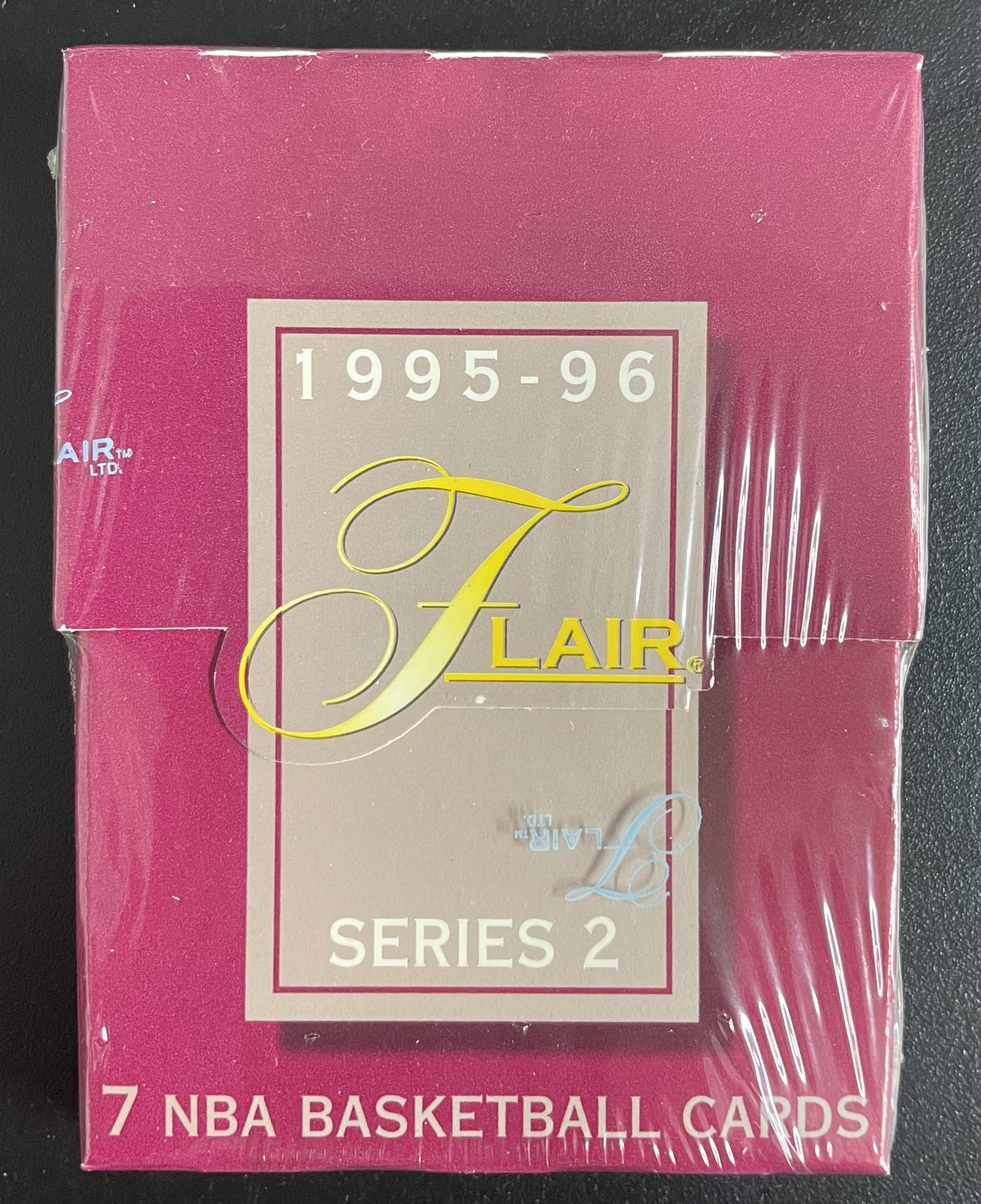 1995/96 Fleer Flair Basketball Unopened Series 2 Pack (Hobby) (7)