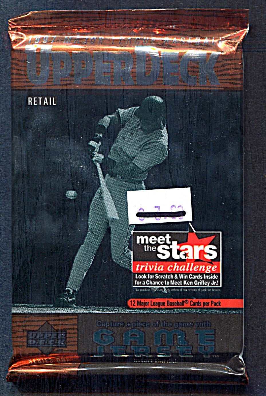 1997 Upper Deck Baseball Unopened Series 1 Pack (Retail) (12) (PS)