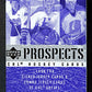 2000/01 Upper Deck Prospects CHL Hockey Unopened Pack (Hobby) (5)