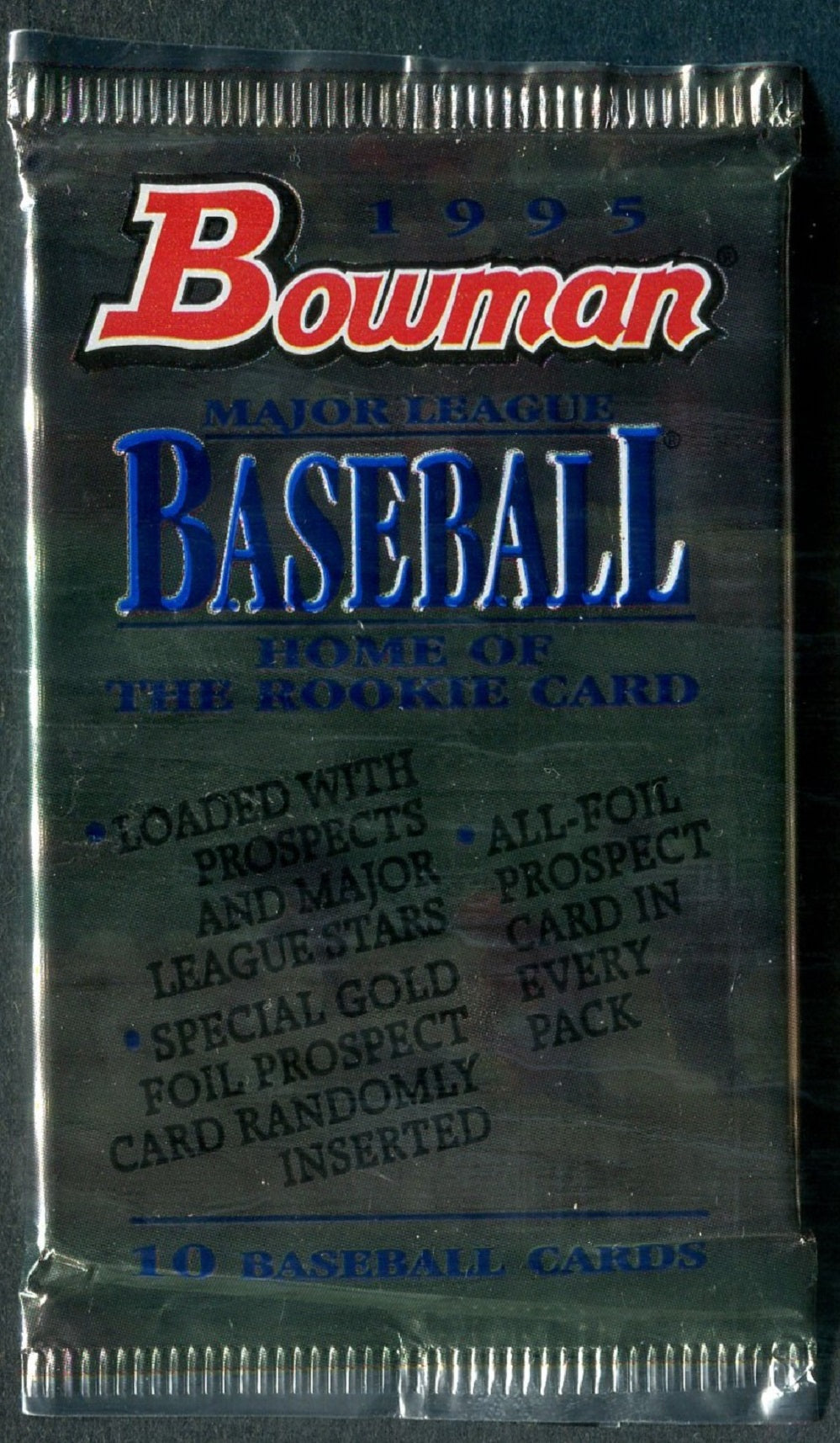 1995 Bowman Baseball Unopened Pack (10)