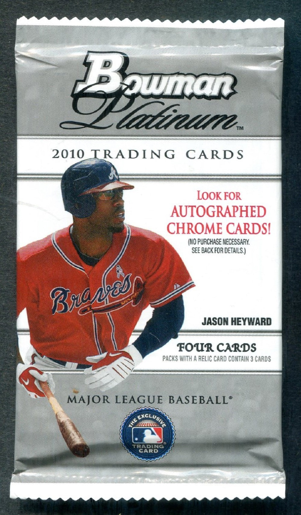 2010 Bowman Platinum Baseball Unopened Pack (Retail) (4)