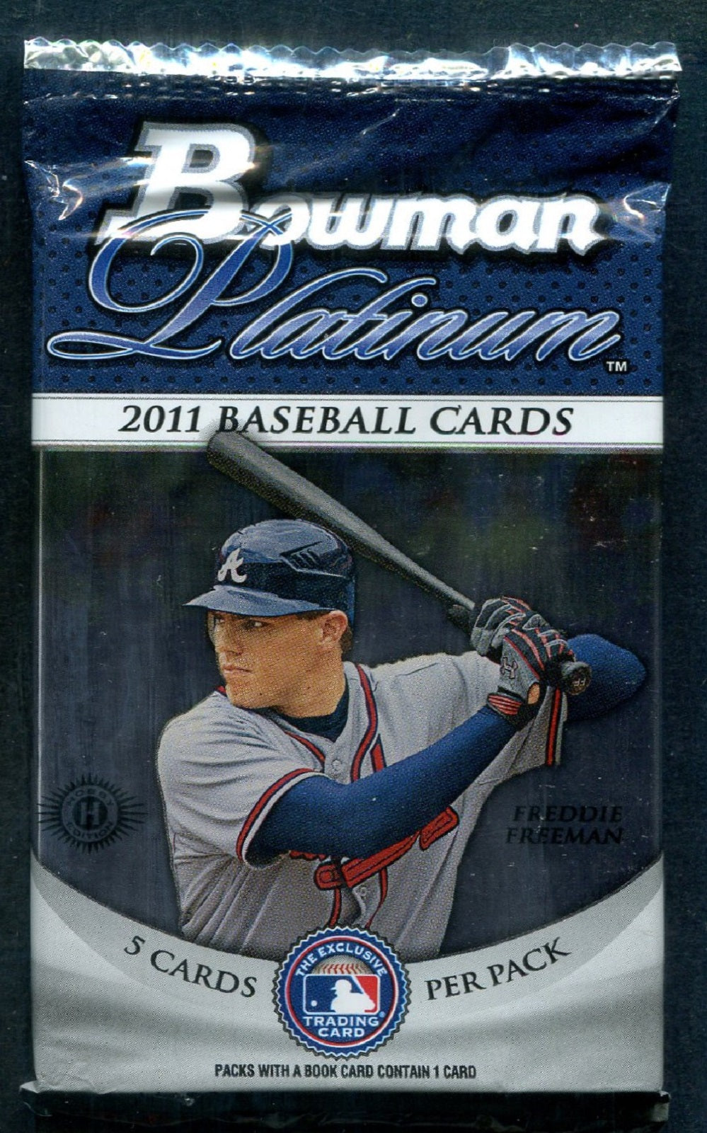 2011 Bowman Platinum Baseball Unopened Pack (Hobby) (5)