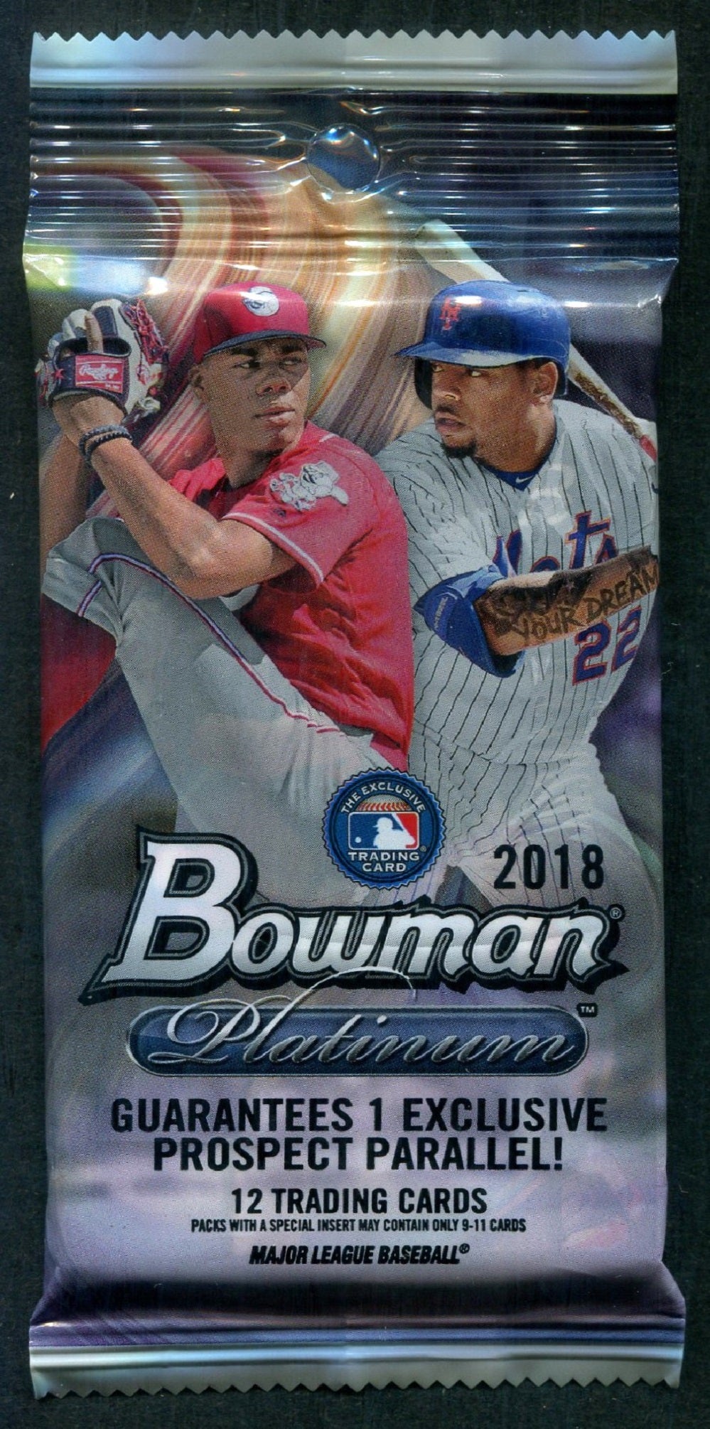 2018 Bowman Platinum Baseball Unopened Jumbo Hanger Pack (12)