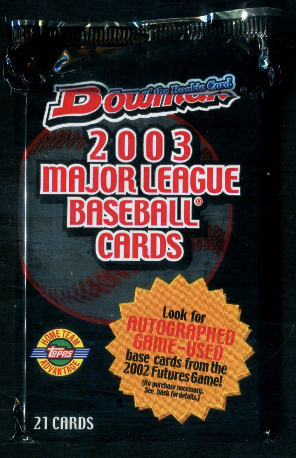 2003 Bowman Baseball Unopened Jumbo Pack (HTA) (21)