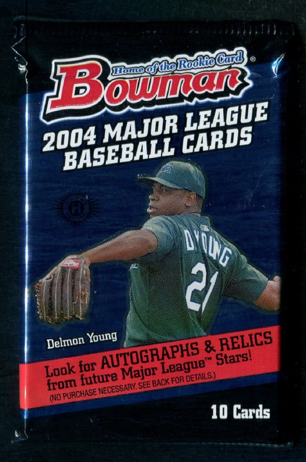 2004 Bowman Baseball Unopened Pack (Hobby) (10)