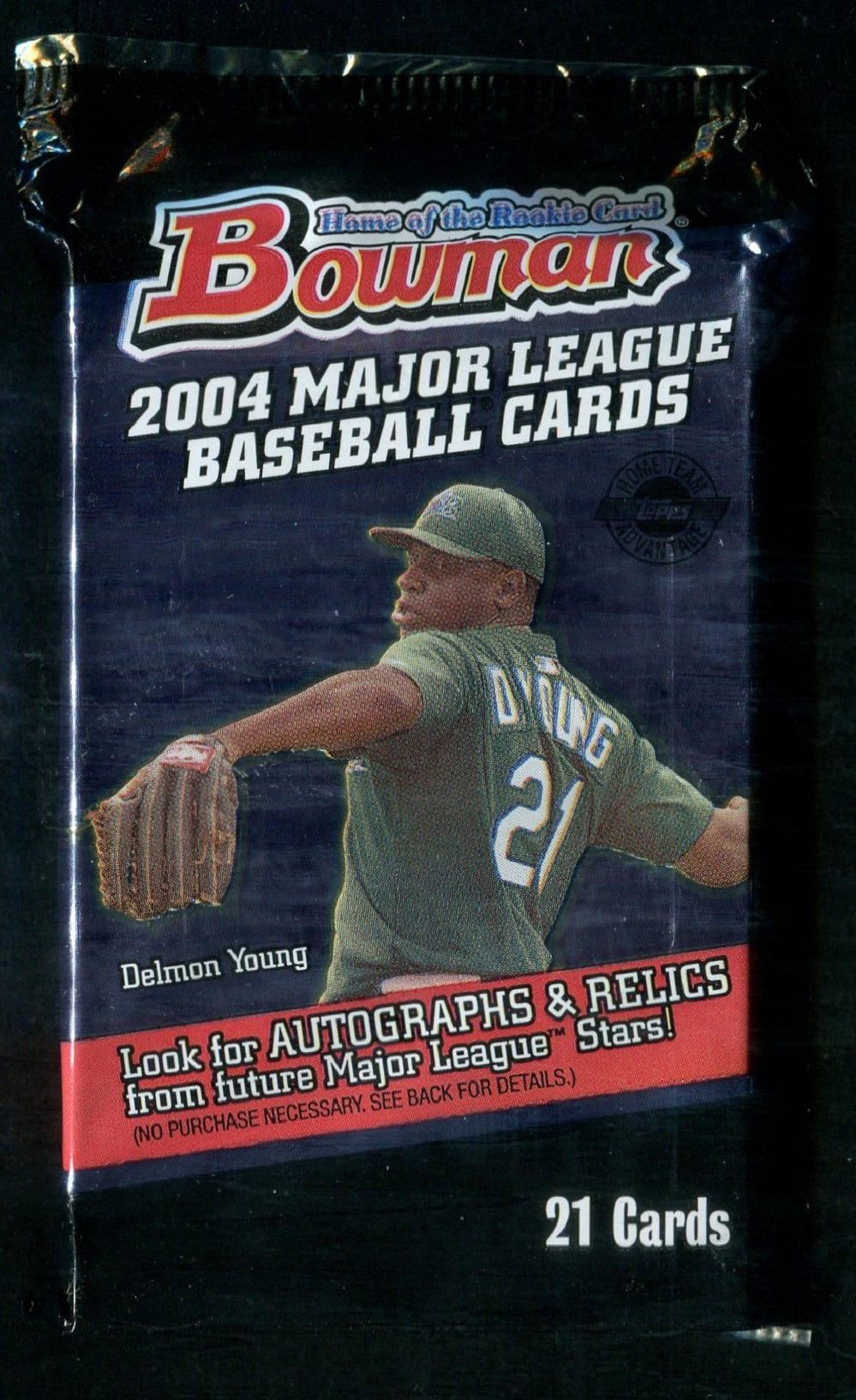 2004 Bowman Baseball Unopened Jumbo Pack (HTA) (21)