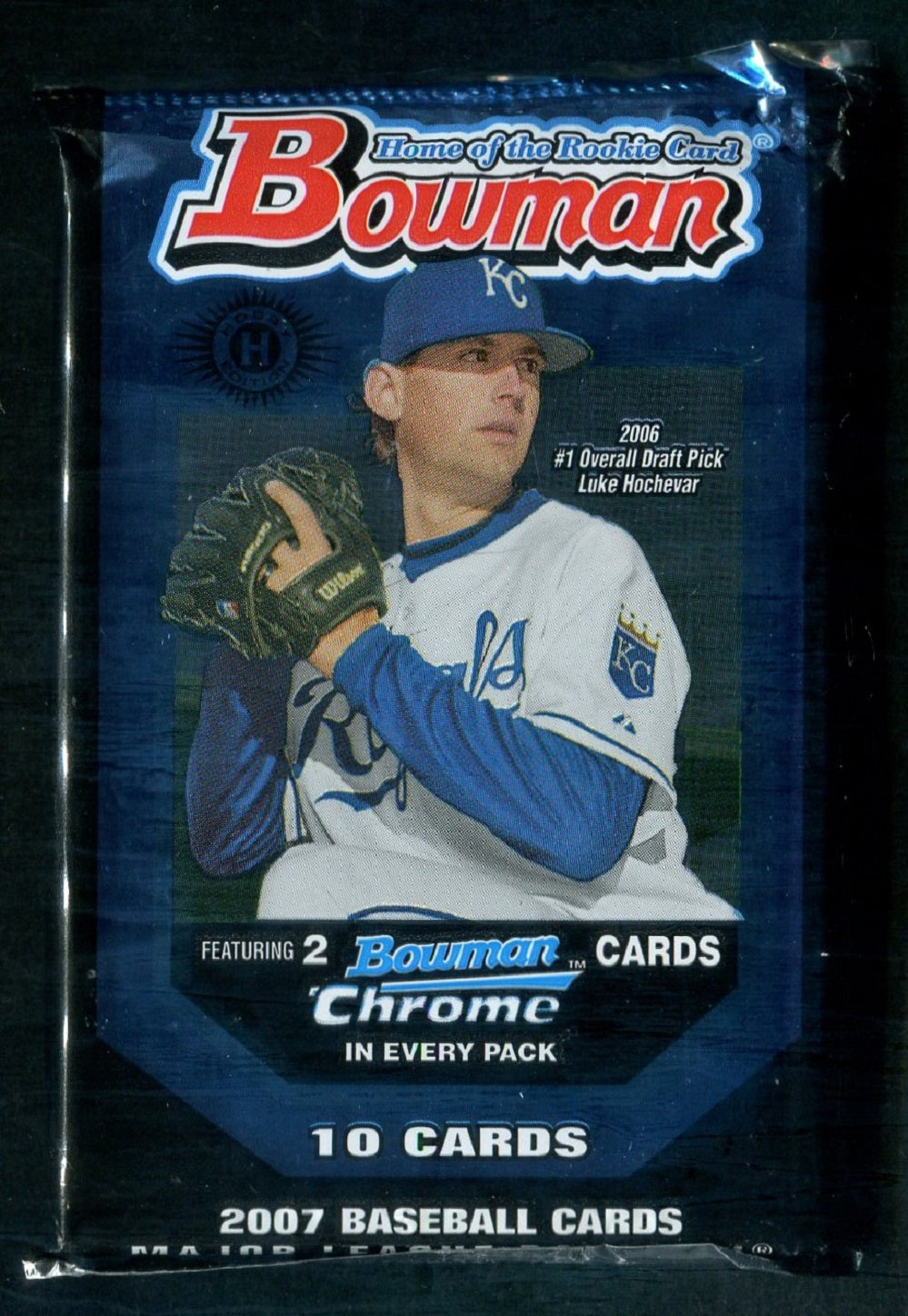 2007 Bowman Baseball Unopened Pack (Hobby) (10)