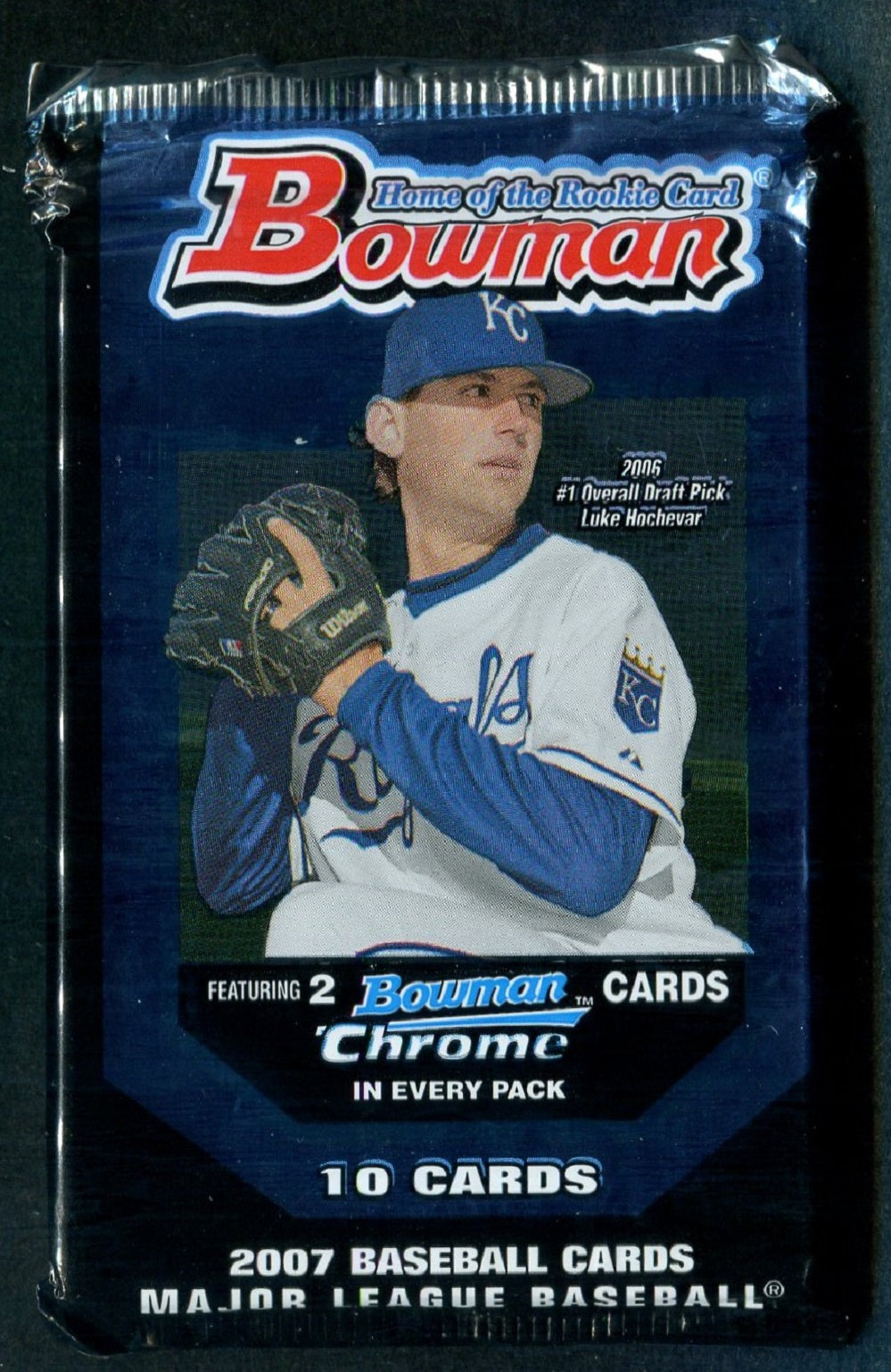 2007 Bowman Baseball Unopened Pack (Retail) (10)