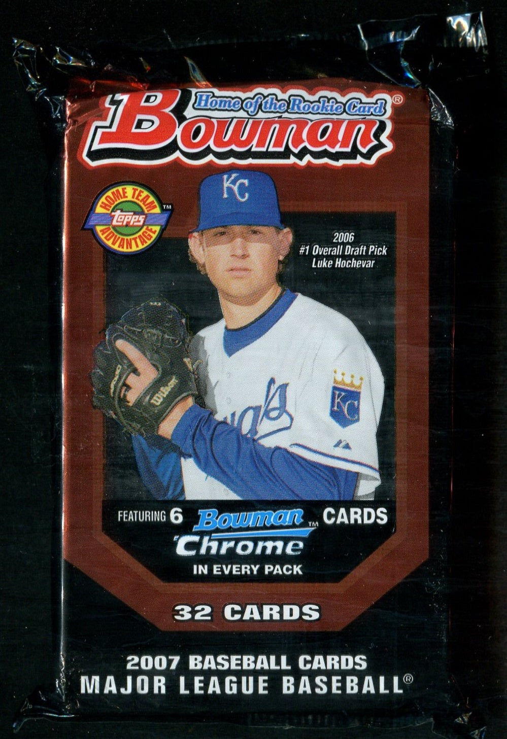 2007 Bowman Baseball Unopened Jumbo Pack (HTA) (32)