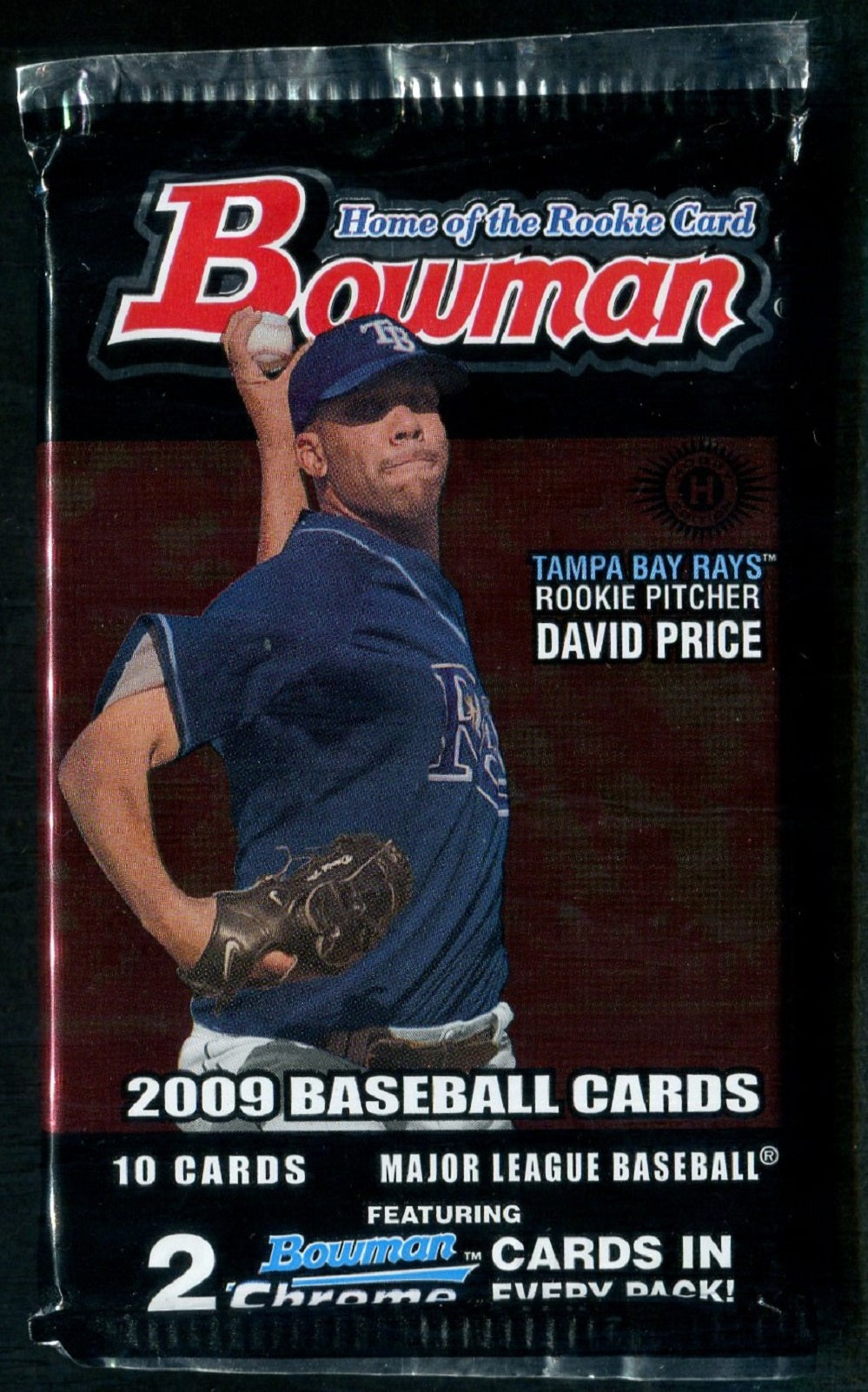 2009 Bowman Baseball Unopened Pack (Hobby) (10)